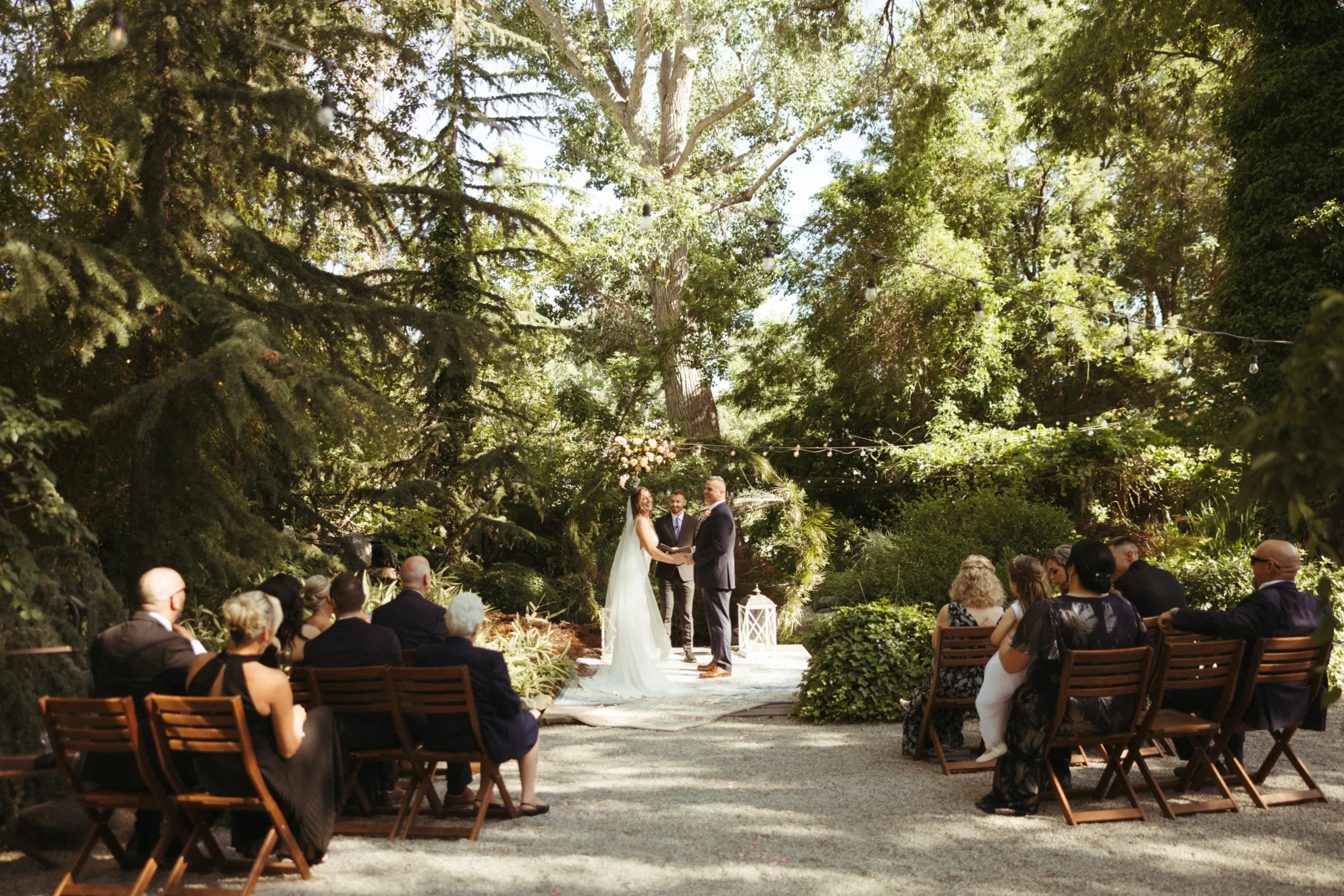 Wedding at Sierra Water Gardens in Reno