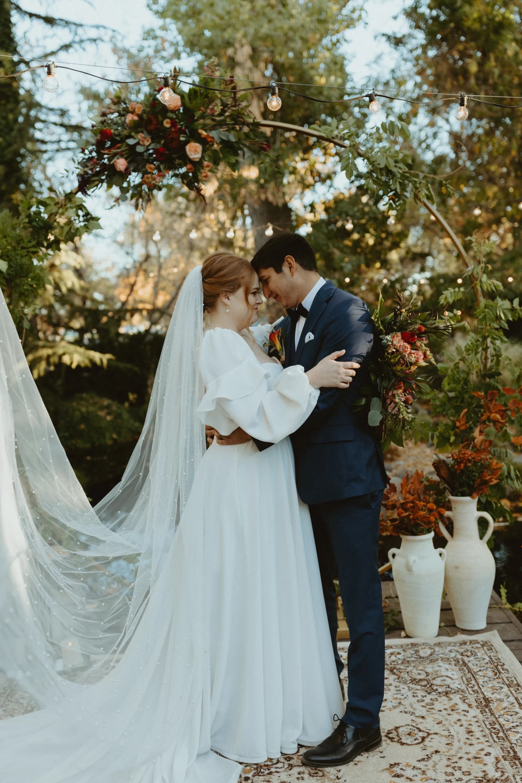 A small wedding at Sierra Water Gardens in Reno