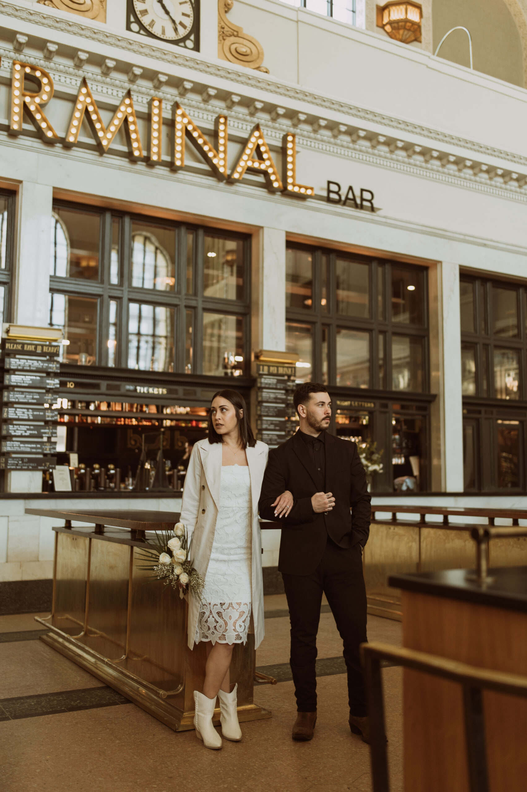 A micro wedding in Denver